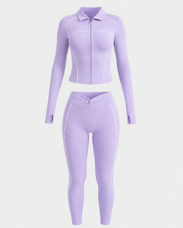 Lavender sports bra & pants set